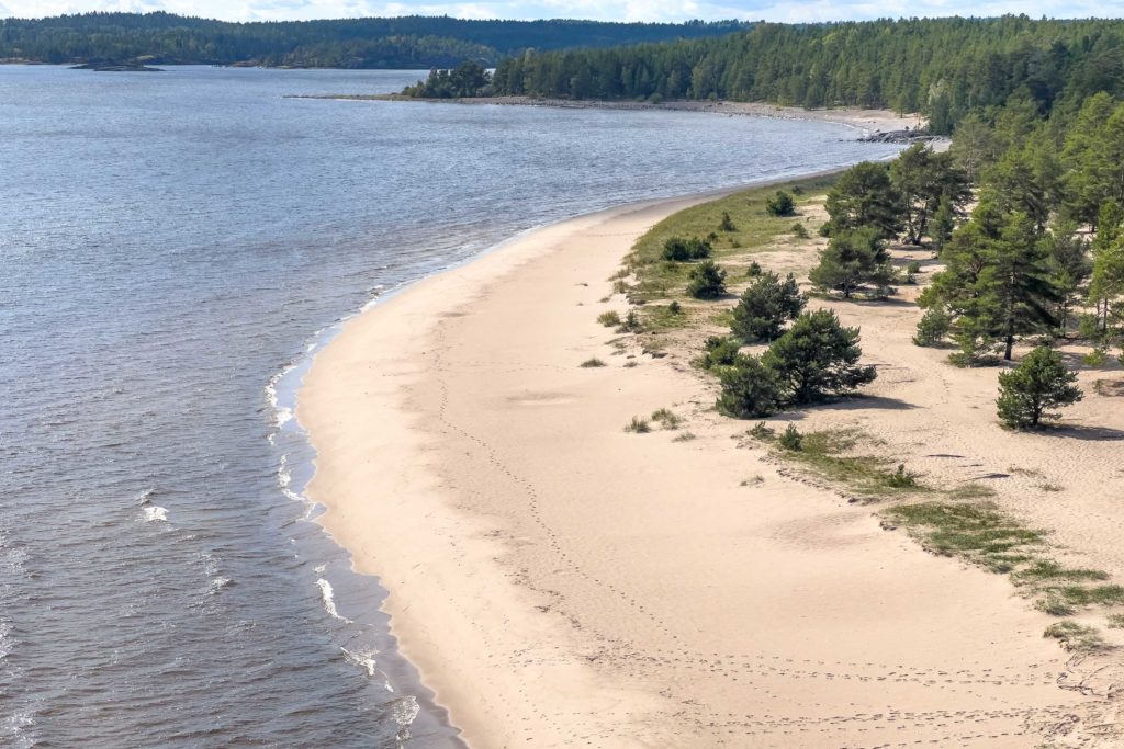 Остров Койонсаари пляж