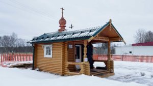 александро-свирский монастырь, небольшая деревянная часовня