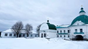 александро-свирский монастырь комплекс зимой