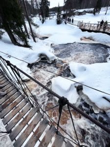 мосты над водопадом Ахвенкоски