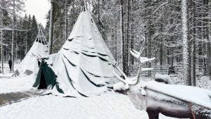 саамская деревня
