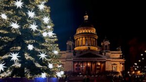 Исаакиевский собор зимой, Санкт-Петербург, фото к туру 2 в 1: Петербург и Карелия, яркие выходные зимой