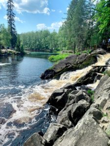 Рускеальские водопады Ахвенкоски