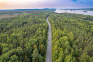дорога в карелии