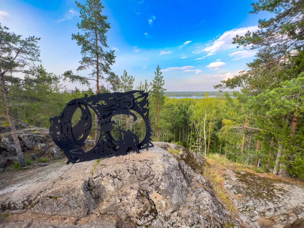 еще фото с горы Сампо