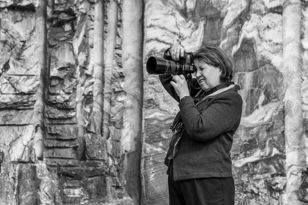 Фотограф в Рускеала