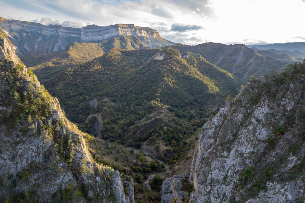 Карадахская теснина в горах Дагестана