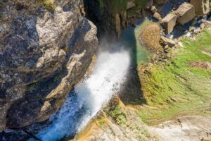 Водопад Тобот вид сверху