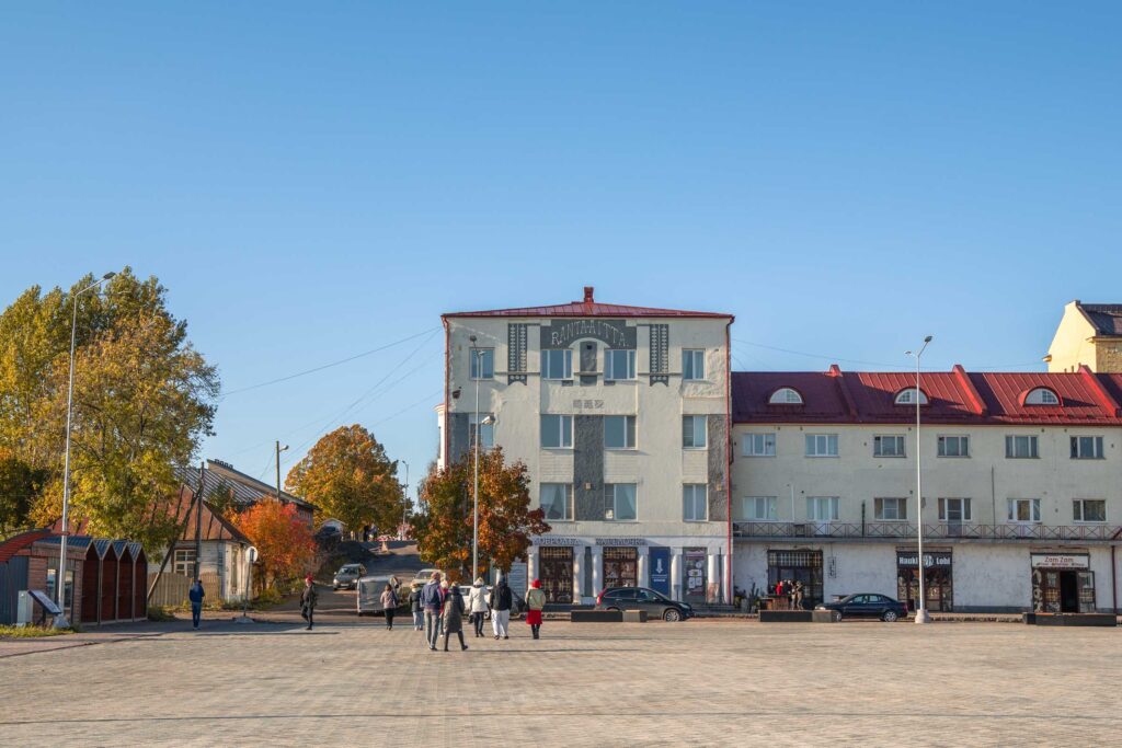 Здание в Сортавала, в стиле модерн 1907 года "Береговой амбар"