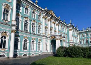 Санкт-Петербург, Эрмитаж, Зимний дворец летом