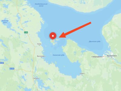 Соловки на карте России - Координат, адрес, время в пути
