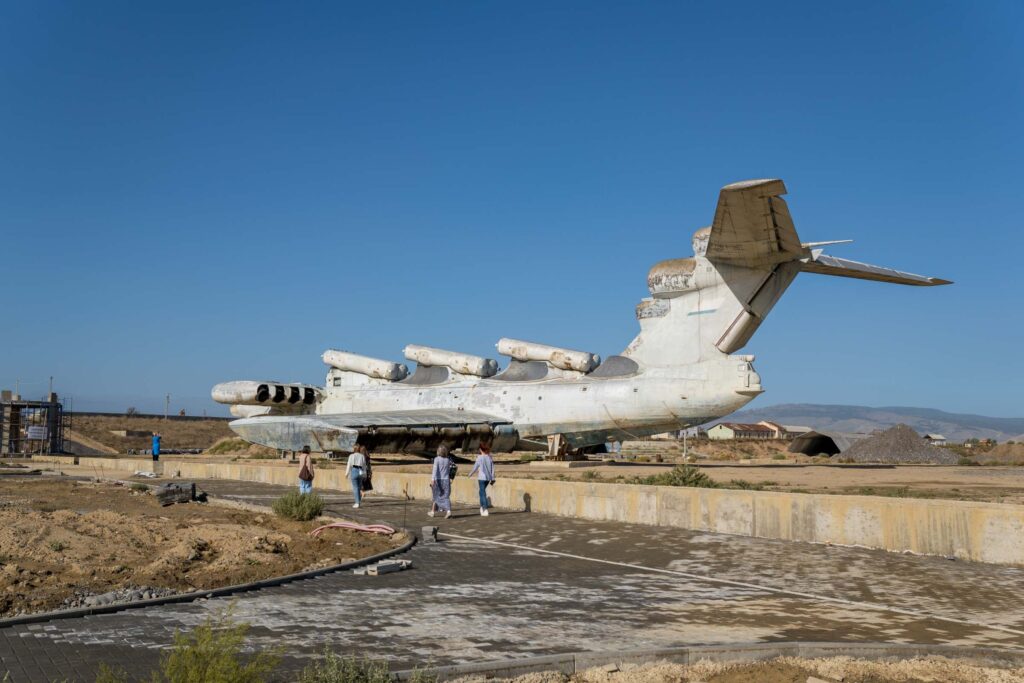 Экраноплан Лунь, экскурсия