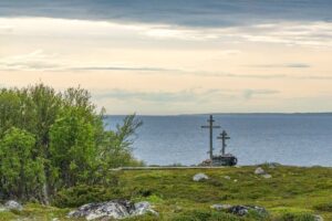 Кресты у моря Заяцкий остров